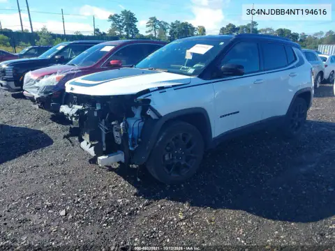 2022 Jeep Compass Altitude 4X4 VIN 3C4NJDBB4NT194616 фото 3