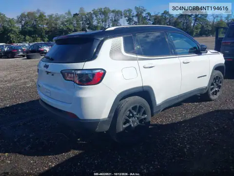2022 Jeep Compass Altitude 4X4 VIN 3C4NJDBB4NT194616 фото 5