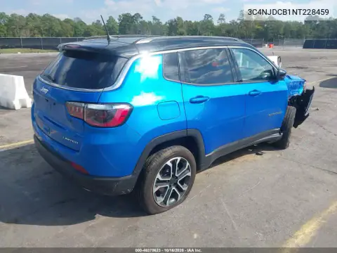 3C4NJDCB1NT228459 — 2022 Jeep Compass, zdjęcie 5 z IAAI, Prawy przód
