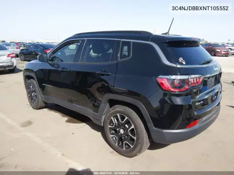 3C4NJDBBXNT105552 — 2022 Jeep Compass, ფოტო 4, IAAI, მარცხენა და მარჯვენა მხარე