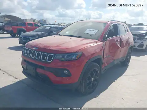 3C4NJDFN8PT525897 — 2023 Jeep Compass, foto 2 de IAAI, Lado izquierdo