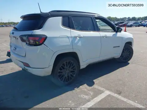 3C4NJDCN0RT593599 — 2024 Jeep Compass, photo 5 from IAAI, Rear end