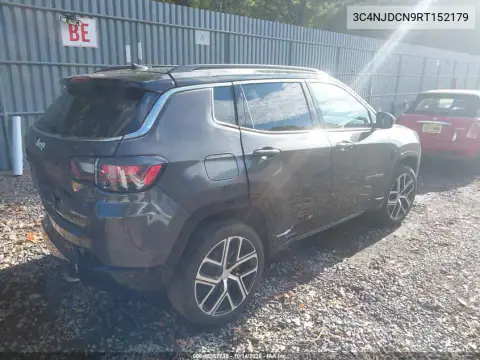 3C4NJDCN9RT152179 — 2024 Jeep Compass, ფოტო 5, IAAI, უკანა ნაწილი