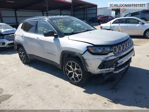 2025 Jeep Compass Limited 4X4 VIN 3C4NJDCN5ST521321 фото 1