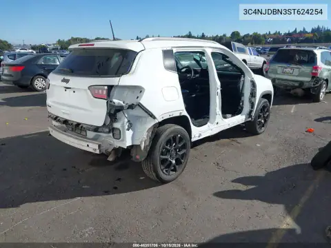 3C4NJDBN3ST624254 — 2025 Jeep Compass, ფოტო 5, IAAI, მარჯვენა მხარე
