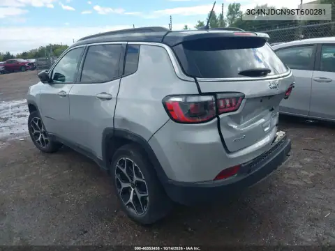 3C4NJDCN9ST600281 — 2025 Jeep Compass, foto 4 de IAAI 04.11.2026, Parte trasera
