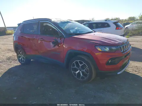 3C4NJDCN2ST553336 — 2025 Jeep Compass, დაზიანება ყველა მხრიდან, ფოტოები შეკეთებამდე