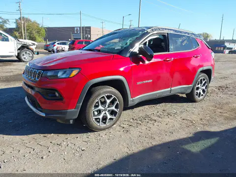 3C4NJDCN2ST553336 — 2025 Jeep Compass, foto 2 de IAAI, Daños en todo el vehículo