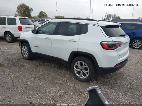 3C4NJDBN7ST600734 — 2025 Jeep Compass, ფოტო 3, IAAI 21.10.2026, წინა მარჯვენა ნაწილი