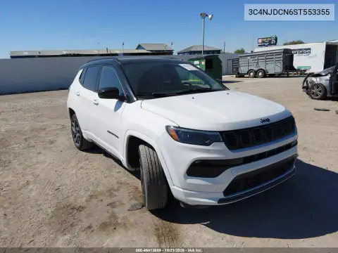 3C4NJDCN6ST553355 — 2025 Jeep Compass, ფოტო 2, IAAI, წინა მარცხენა ნაწილი