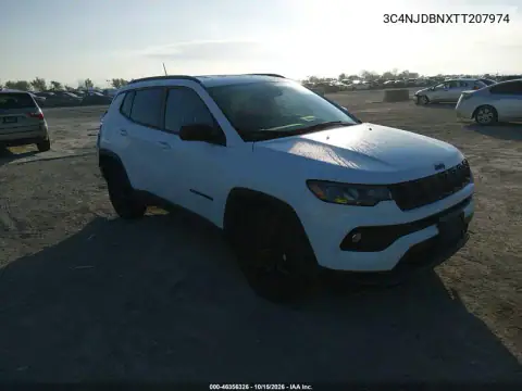 3C4NJDBNXTT207974 — 2026 Jeep Compass, Задня частина, фото до ремонту