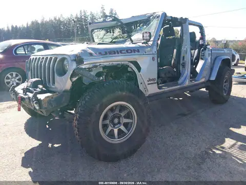 1C6JJTBGXML537967 — 2021 Jeep Gladiator Rubicon, photo 2 from IAAI 21.10.2026, All-over damage