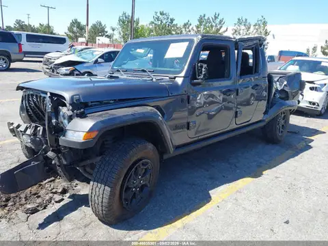 1C6HJTAG4ML572231 — 2021 Jeep Gladiator Willys 4X4, zdjęcie 2 z IAAI 27.10.2026, Uszkodzenia dookoła