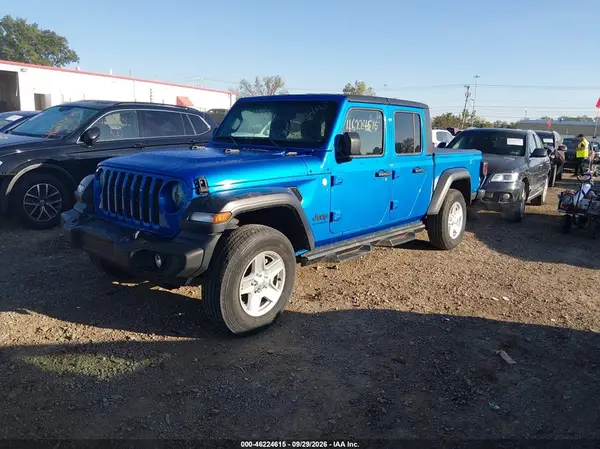 1C6HJTAG2LL168391 — 2020 Jeep Gladiator, фото 2 с аукциона IAAI, Правый бок