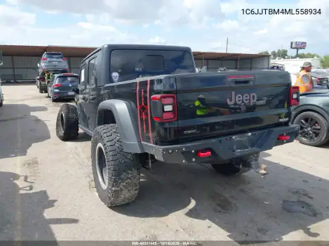 1C6JJTBM4ML558934 — 2021 Jeep Gladiator, фото 3 з IAAI, Внешний пожар
