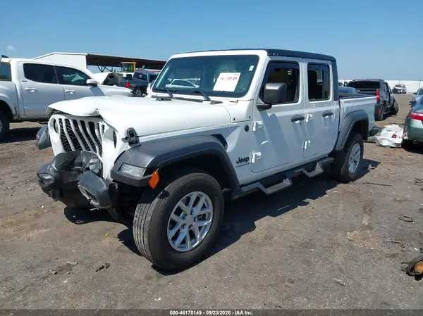 1C6HJTAG0PL591802 — 2023 Jeep Gladiator, photo 2 from IAAI, Front end