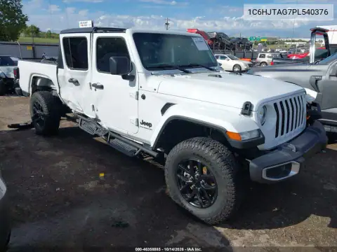 1C6HJTAG7PL540376 — 2023 Jeep Gladiator, Uszkodzenia dookoła, zdjęć przed naprawą