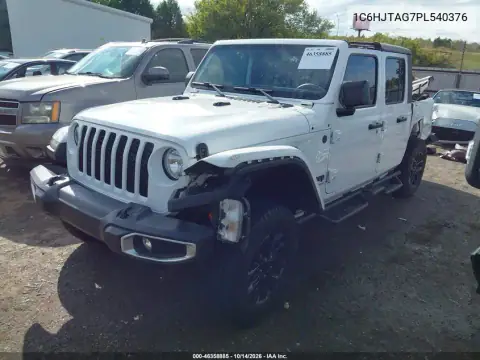 1C6HJTAG7PL540376 — 2023 Jeep Gladiator, фото 3 з IAAI, Пошкодження з усіх боків