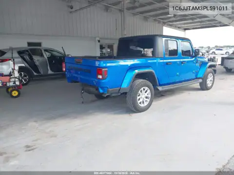 1C6JJTAM3PL591011 — 2023 Jeep Gladiator, foto 5 de IAAI, Parte trasera