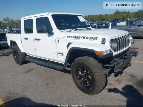 1C6PJTAG8SL534283 — 2025 Jeep Gladiator, Передня й задня частини, фото до ремонту