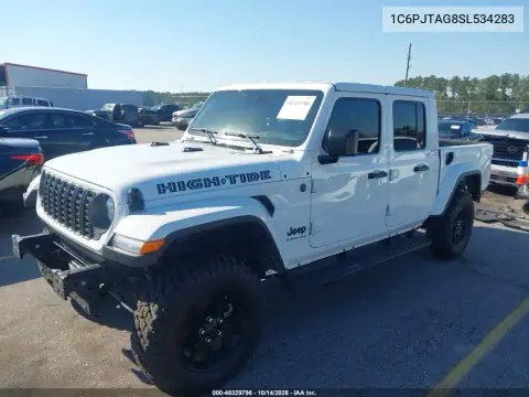 1C6PJTAG8SL534283 — 2025 Jeep Gladiator, photo 3 from IAAI, Front and rear