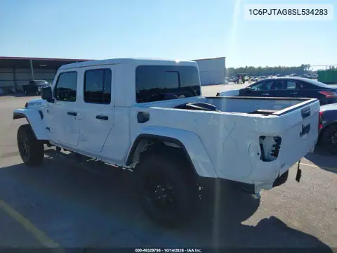 1C6PJTAG8SL534283 — 2025 Jeep Gladiator, photo 4 from IAAI, Front and rear