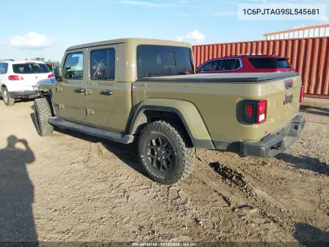 1C6PJTAG9SL545681 — 2025 Jeep Gladiator, foto 4 de IAAI, Parte delantera