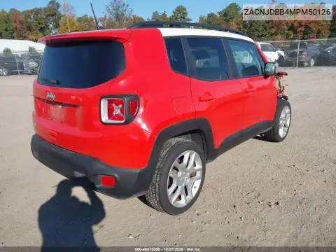 ZACNJDBB4MPM50126 — 2021 Jeep Renegade, foto 22 de IAAI, Delantera derecha