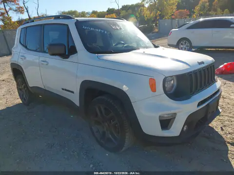 ZACNJDB10MPM67786 — 2021 Jeep Renegade, წინა მარცხენა ნაწილი, ფოტოები შეკეთებამდე