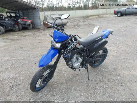 ML5LXBE13MDA07591 — 2021 Kawasaki Klx, фото 3 з IAAI, Лівий бік