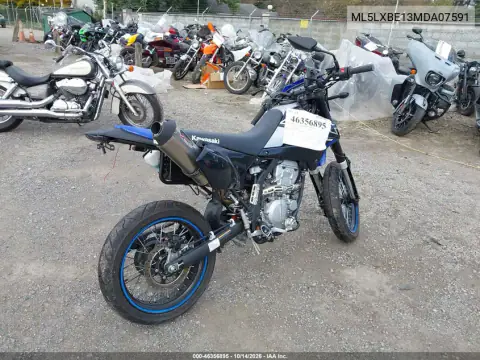 ML5LXBE13MDA07591 — 2021 Kawasaki Klx, фото 5 з IAAI, Лівий бік