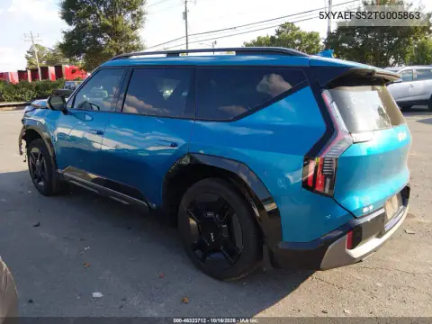5XYAEFS52TG005863 — 2026 Kia EV9, foto 3 de IAAI, Trasera derecha