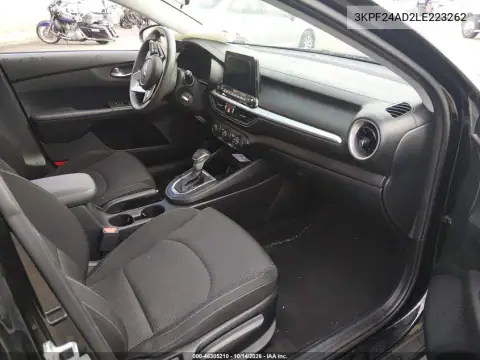 3KPF24AD2LE223262 — 2020 Kia Forte, Delantera izquierda, fotos antes de reparar