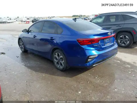 3KPF24AD7LE249159 — 2020 Kia Forte, фото 3 с аукциона IAAI, Подтопление