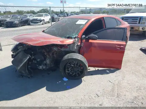 3KPF34AD4ME398188 — 2021 Kia Forte, photo 2 from IAAI, Front end