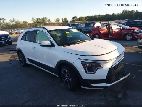 KNDCS3LF0P5071947 — 2023 Kia NIRO, ПЕРЕДНЯЯ ЧАСТЬ, фото до ремонта