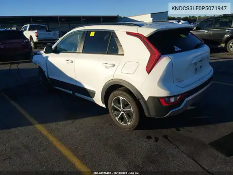 KNDCS3LF0P5071947 — 2023 Kia NIRO, zdjęcie 4 z IAAI, Przód
