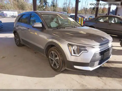 KNDCP3LE3P5065309 — 2023 Kia NIRO, Rear end, before-repair photos
