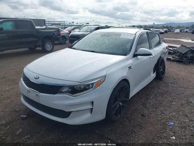 5XXGT4L39GG005290 — 2016 Kia Optima LX, фото 2 с аукциона IAAI 13.10.2026, Естественный износ