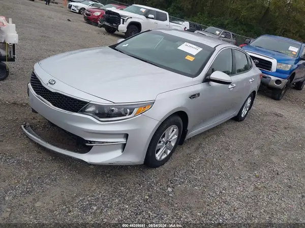 KNAGT4L36G5117112 — 2016 Kia Optima, photo 2 from IAAI 13.10.2026, Front end
