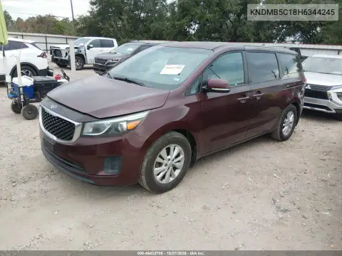 KNDMB5C18H6344245 — 2017 Kia Sedona, foto 3 de IAAI, No indicado