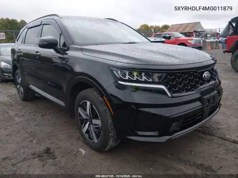 5XYRHDLF4MG011879 — 2021 Kia Sorento, Задняя часть, фото до ремонта