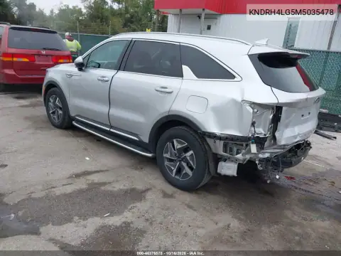 KNDRH4LG5M5035478 — 2021 Kia Sorento, zdjęcie 4 z IAAI, Tył