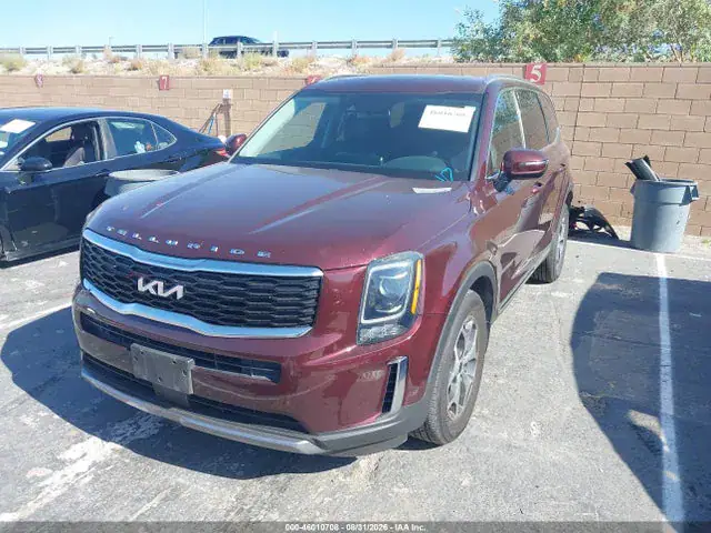 2022 KIA Telluride Ex VIN 5XYP34HC2NG263880 фото 2