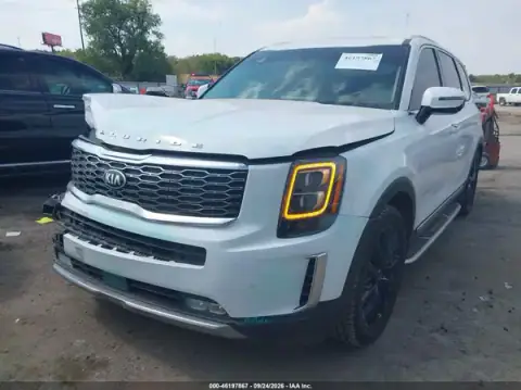 5XYP54HC4MG148349 — 2021 Kia Telluride, foto 2 de IAAI, Parte delantera