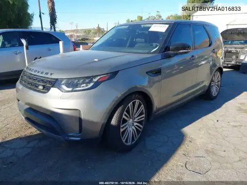 SALRTBBV2HA016833 — 2017 Land Rover Discovery, foto 2 de IAAI 27.10.2026, Desgaste normal