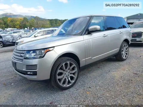SALGS2PF7GA289292 — 2016 Land Rover Range Rover, фото 3 с аукциона IAAI, Задняя часть справа