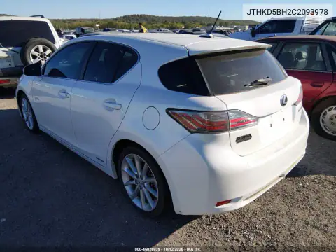 JTHKD5BH2C2093978 — 2012 Lexus CT, photo 4 from IAAI 27.10.2026, Normal wear