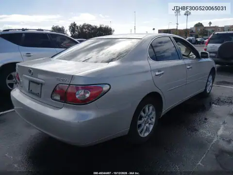 JTHBF30G520065031 — 2002 Lexus ES, photo 5 from IAAI 22.10.2026, Normal wear