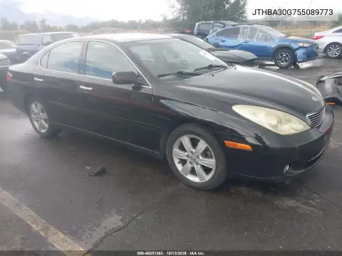 JTHBA30G755089773 — 2005 Lexus ES, Естественный износ, фото до ремонта